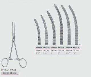 Ножницы общехирургические Rochester-Pean Hemostatic Forceps BH442R-BC457R